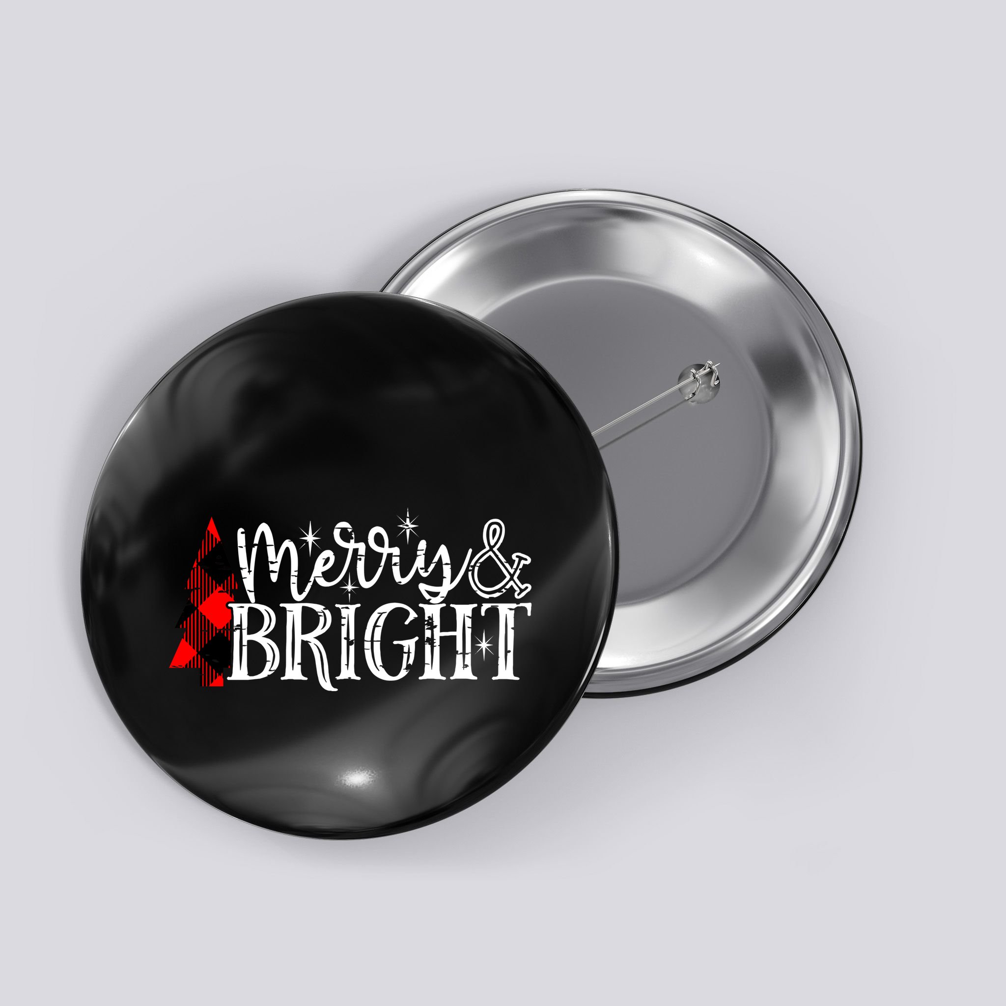 Merry & Bright Button