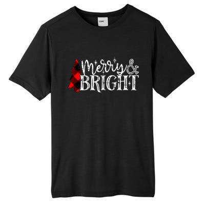 Merry & Bright Tall Fusion ChromaSoft Performance T-Shirt