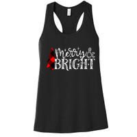 Merry & Bright Women's Racerback Tank