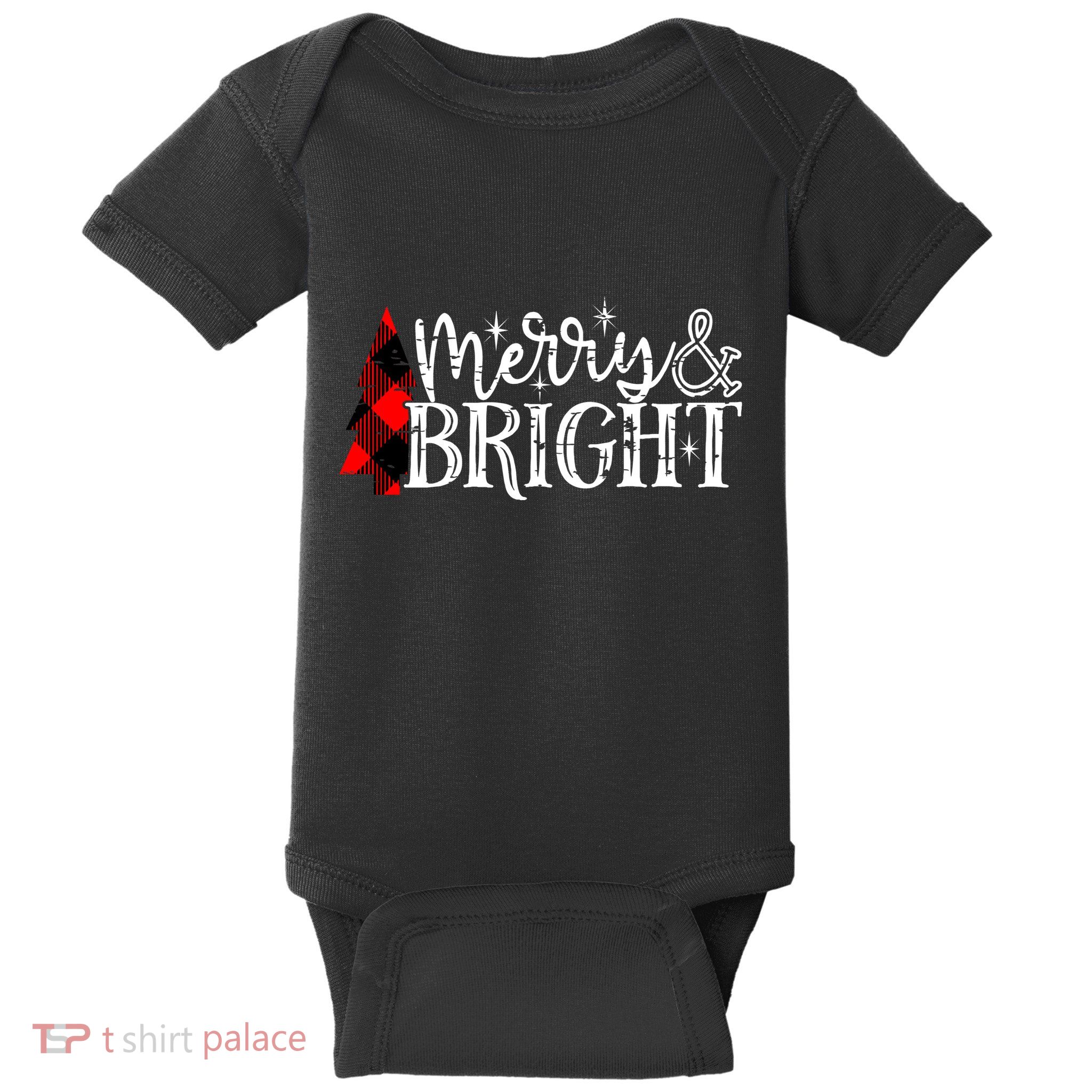Merry & Bright Baby Bodysuit