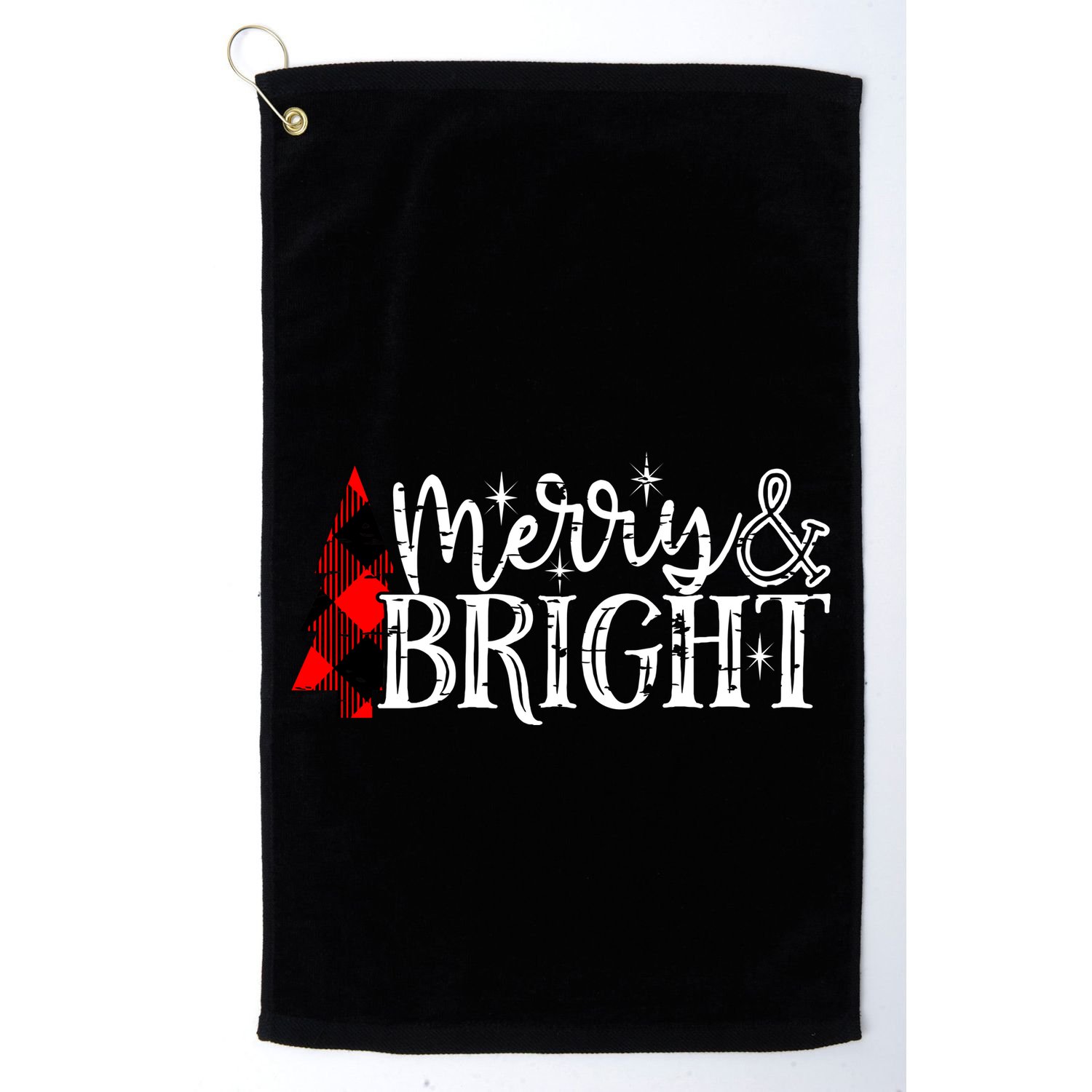 Merry & Bright Golf Towel