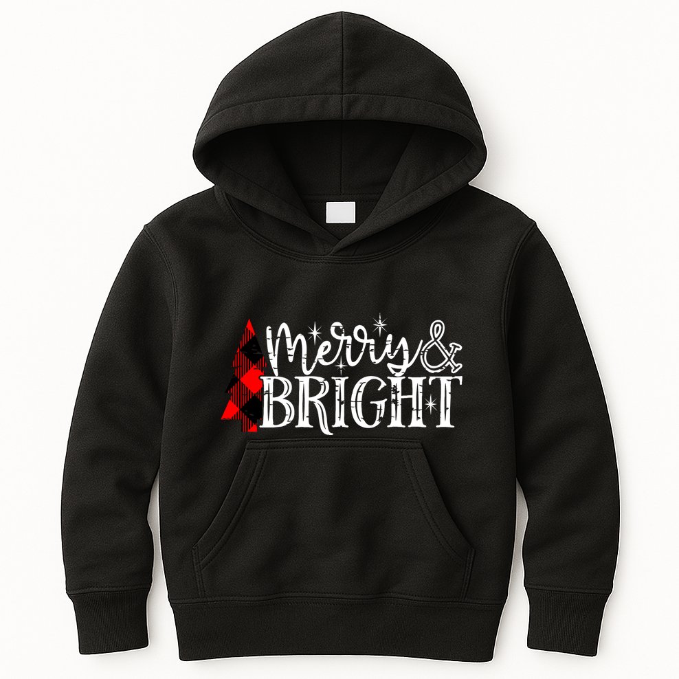 Merry & Bright Kids Hoodie