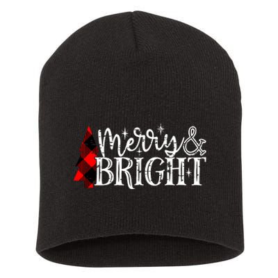 Merry & Bright Short Acrylic Beanie