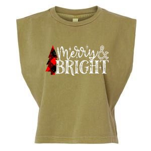 Merry & Bright Garment-Dyed Women's Muscle Tee