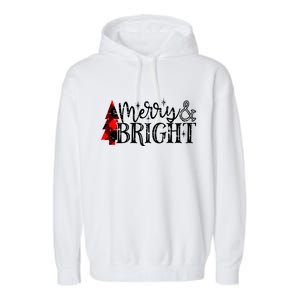 Merry & Bright Garment-Dyed Fleece Hoodie