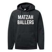 Matzah Ballers Performance Fleece Hoodie