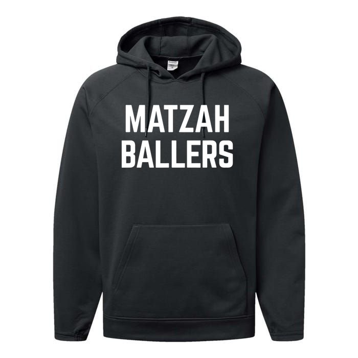 Matzah Ballers Performance Fleece Hoodie