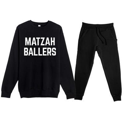 Matzah Ballers Premium Crewneck Sweatsuit Set