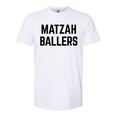 Matzah Ballers Softstyle CVC T-Shirt