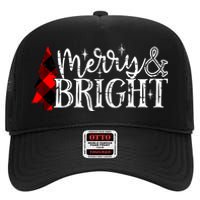 Merry & Bright High Crown Mesh Back Trucker Hat