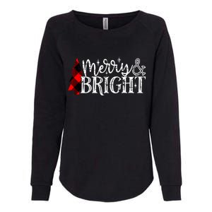 Merry & Bright Womens California Wash Sweatshirt