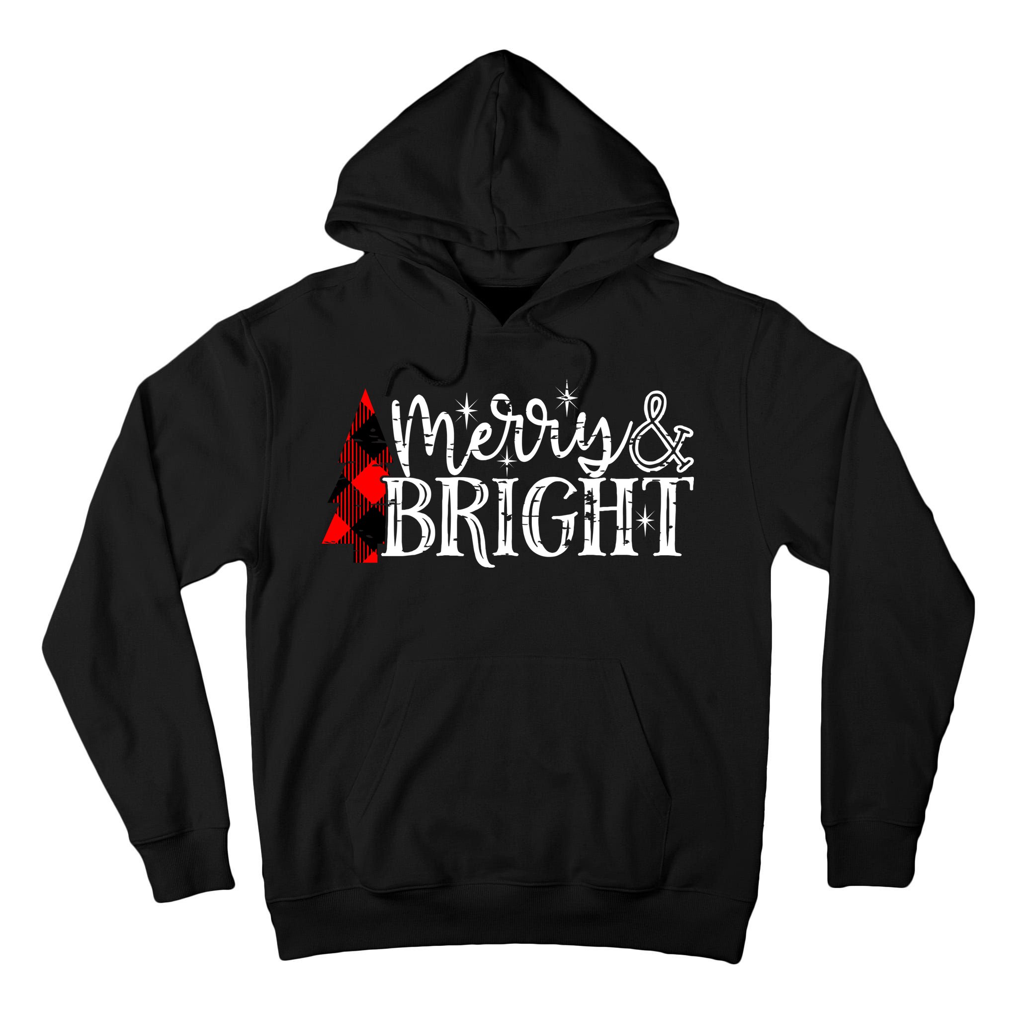 Merry & Bright Tall Hoodie