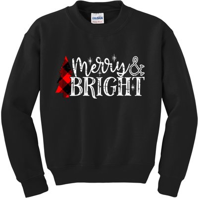 Merry & Bright Kids Sweatshirt