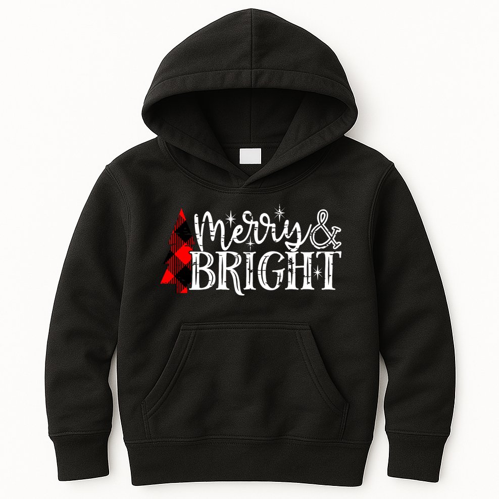 Merry & Bright Kids Hoodie