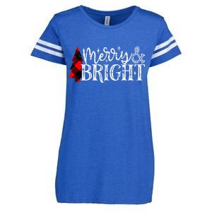 Merry & Bright Enza Ladies Jersey Football T-Shirt