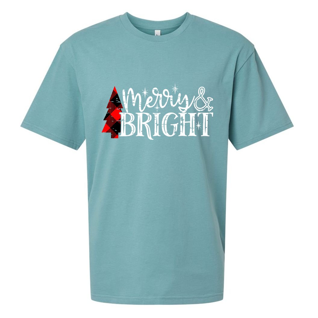 Merry & Bright Sueded Cloud Jersey T-Shirt