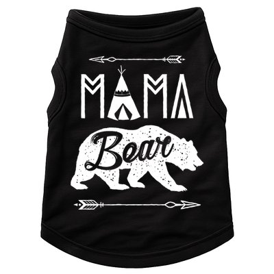 Mama Bear Mothers Day Family Matching Couple Doggie Tank