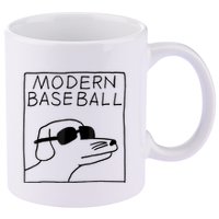 Modern Baseball 11oz C Handle Ceramic Mug