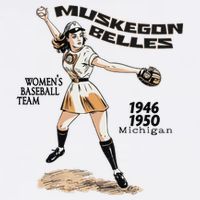 Muskegon Belles Adult Drive Performance Visor
