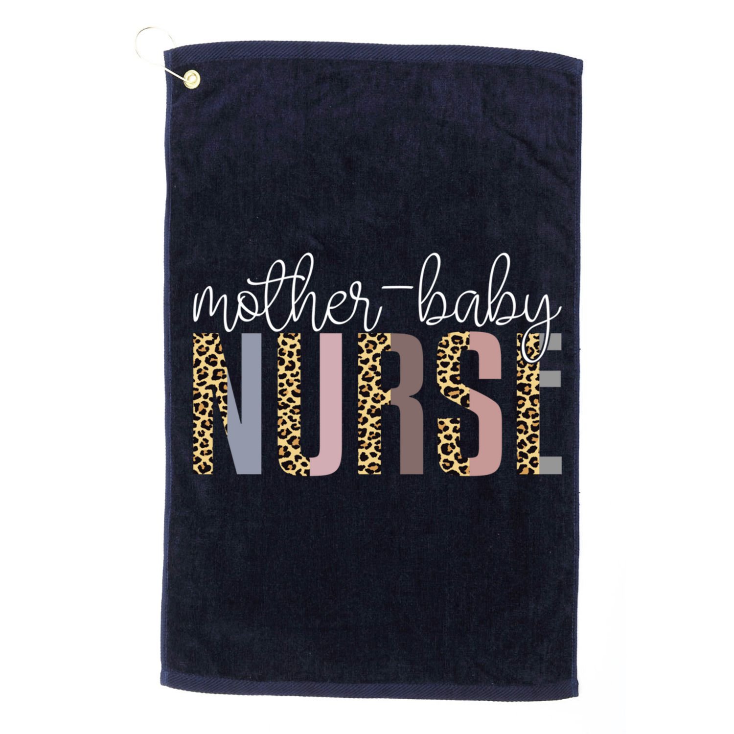 Mother Baby Nurse Appreciation Postpartum Long Sleeve Golf Towel