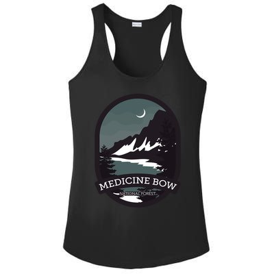 Medicine Bow National Forest Gift Ladies PosiCharge Competitor Racerback Tank