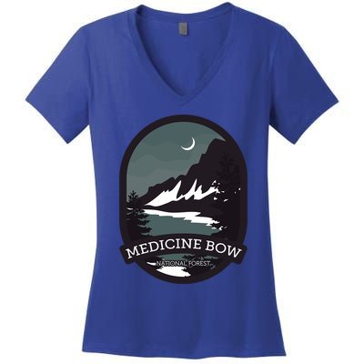 Medicine Bow National Forest Gift Women's V-Neck T-Shirt