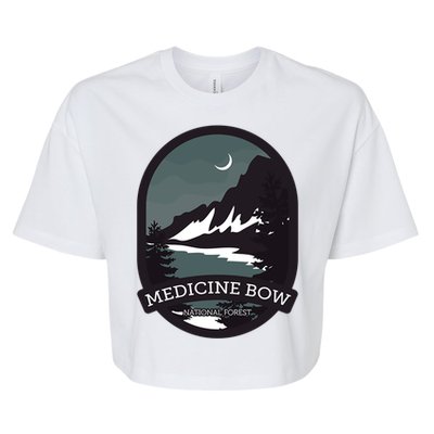 Medicine Bow National Forest Gift Bella+Canvas Jersey Crop Tee