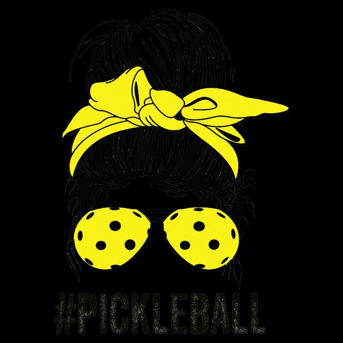 Messy Bun Number One Paddleball PickleBall Lover 16 in Basic Backpack