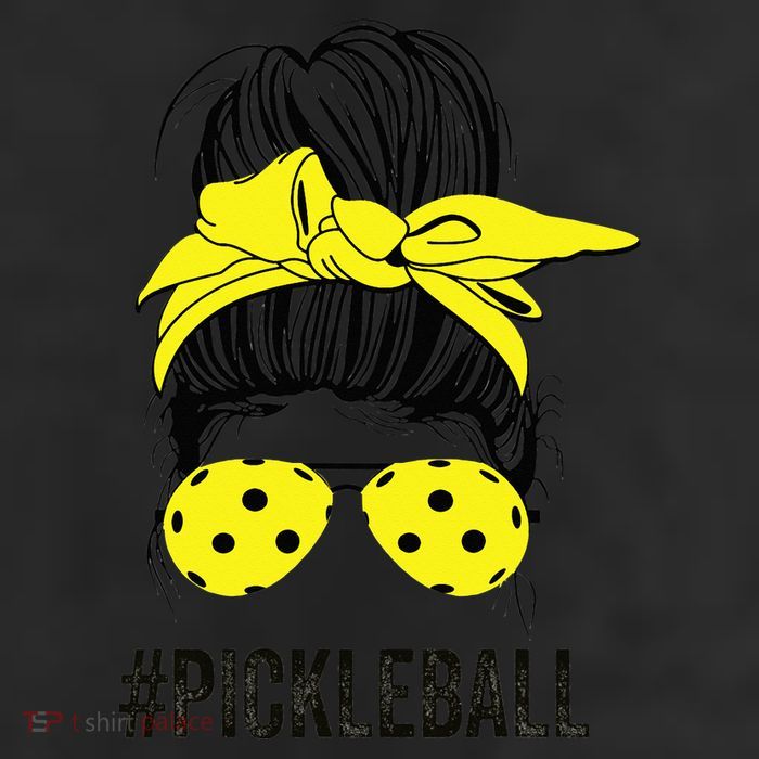 Messy Bun Number One Paddleball PickleBall Lover 25L Jumbo Tote