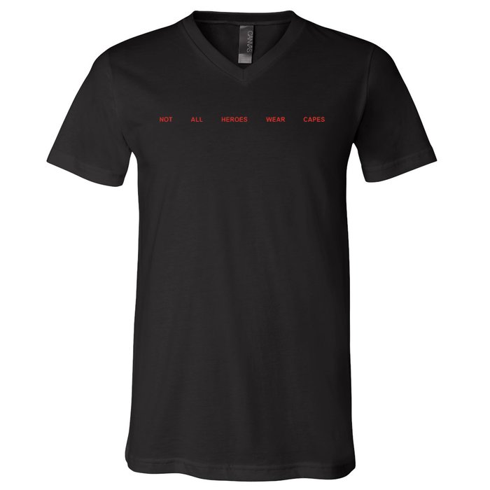 Metro Boomin Nahwc 5 Year Not All Heroes Wear Capes V-Neck T-Shirt