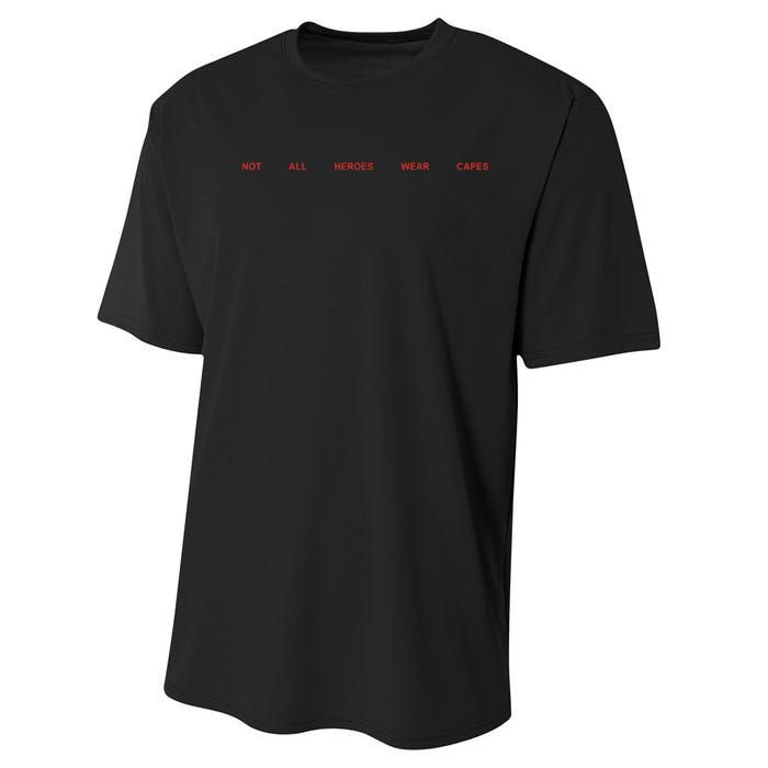 Metro Boomin Nahwc 5 Year Not All Heroes Wear Capes Performance Sprint T-Shirt