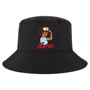 Melanin Black Nurse Clothing Gift African American Gift Cool Comfort Performance Bucket Hat