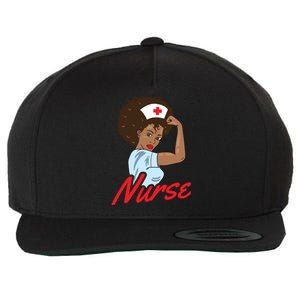 Melanin Black Nurse Clothing Gift African American Gift Wool Snapback Cap