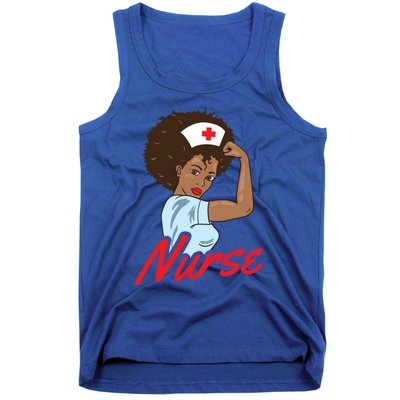 Melanin Black Nurse Clothing Gift African American Gift Tank Top