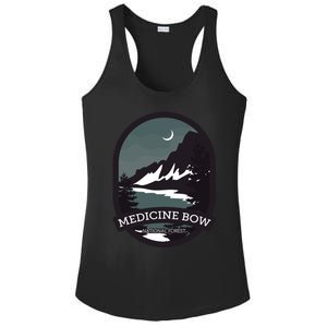 Medicine Bow National Forest Gift Ladies PosiCharge Competitor Racerback Tank