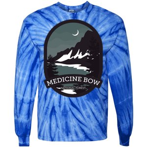 Medicine Bow National Forest Gift Tie-Dye Long Sleeve Shirt