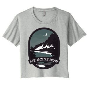 Medicine Bow National Forest Gift Women's Crop Top Tee