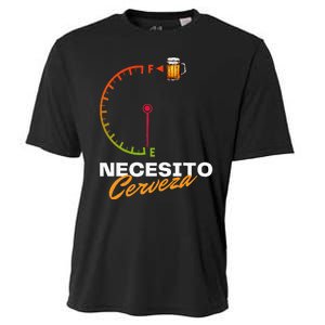 Mexican Beer Necesito Cerveza Cool Funny Sayings Beer Lover Cooling Performance Crew T-Shirt