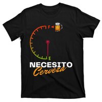 Mexican Beer Necesito Cerveza Cool Funny Sayings Beer Lover T-Shirt