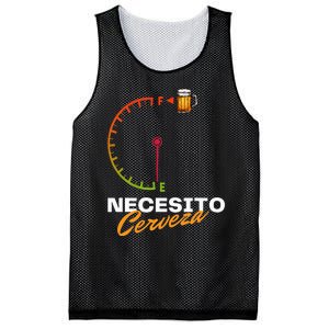 Mexican Beer Necesito Cerveza Cool Funny Sayings Beer Lover Mesh Reversible Basketball Jersey Tank