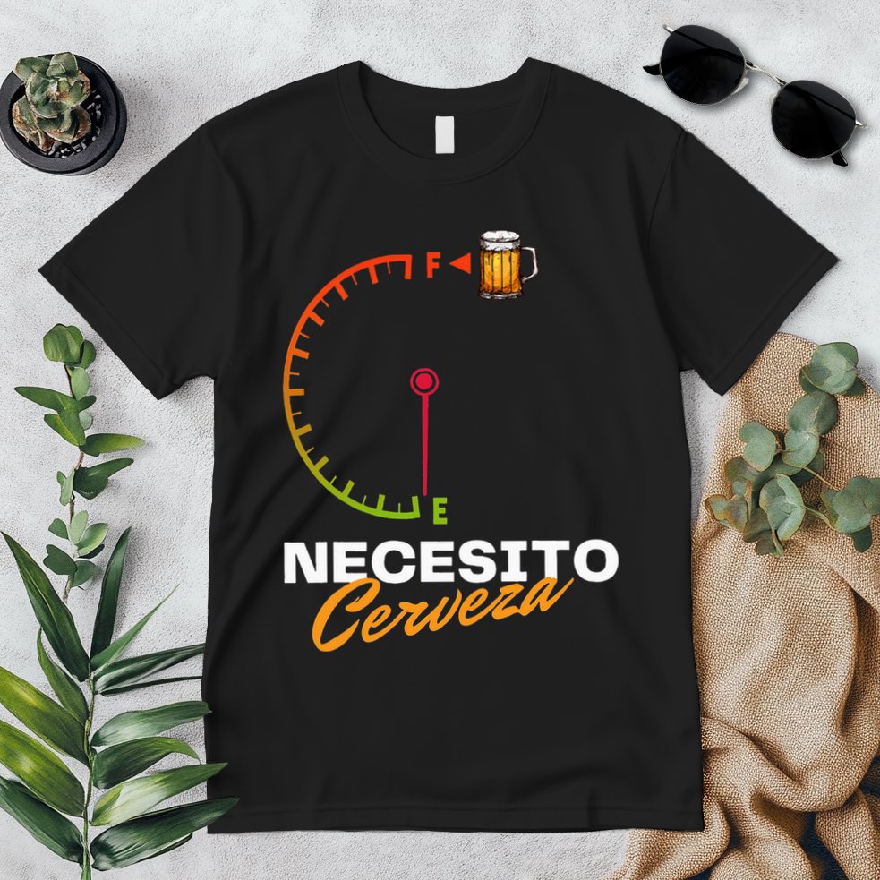 Mexican Beer Necesito Cerveza Cool Funny Sayings Beer Lover Premium T-Shirt