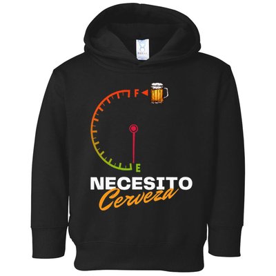 Mexican Beer Necesito Cerveza Cool Funny Sayings Beer Lover Toddler Hoodie