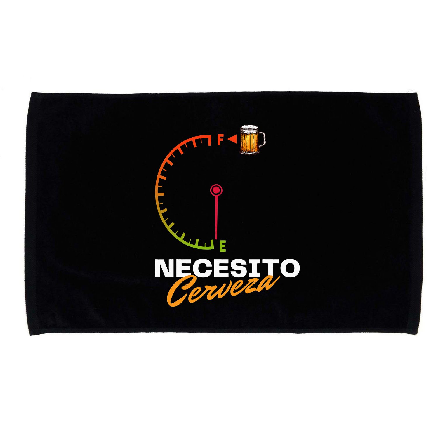 Mexican Beer Necesito Cerveza Cool Funny Sayings Beer Lover Microfiber Hand Towel