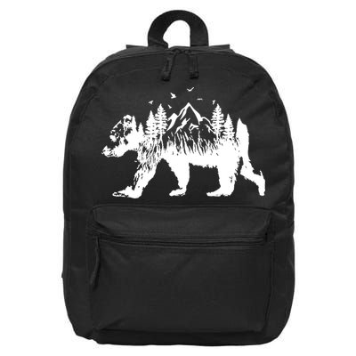 Mountain Bear Nature 16 in Basic Backpack