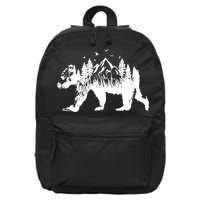 Mountain Bear Nature 16 in Basic Backpack