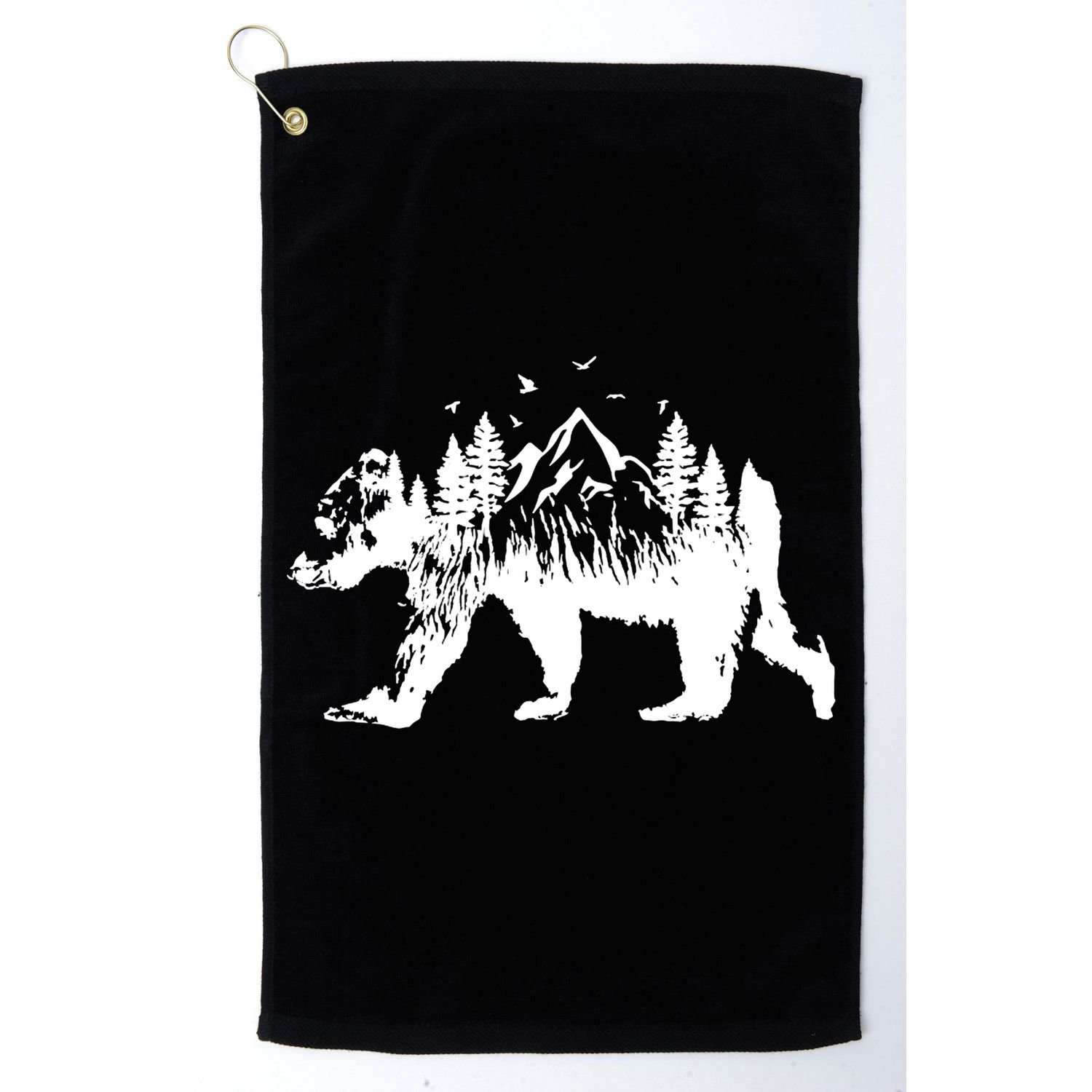 Mountain Bear Nature Golf Towel