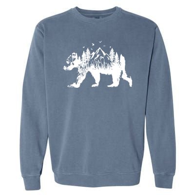 Mountain Bear Nature Garment-Dyed Sweatshirt