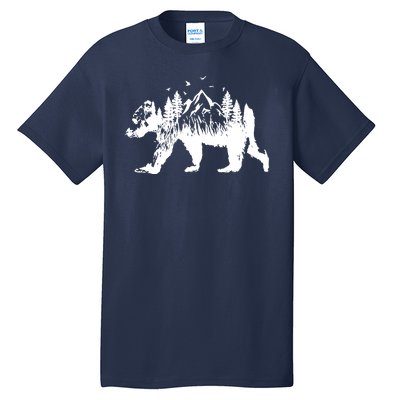 Mountain Bear Nature Tall T-Shirt