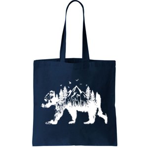 Mountain Bear Nature Tote Bag