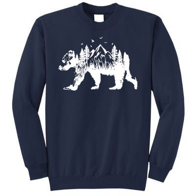 Mountain Bear Nature Tall Sweatshirt